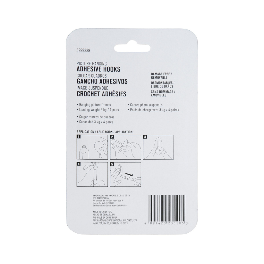 ACE GÓI 12 MIẾNG DÁN TREO TRANH BẰNG XỐP