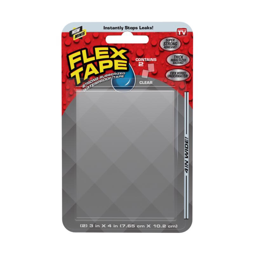 GÓI 2 BĂNG KEO CHỐNG NƯỚC FLEX TAPE 7.62X10.16CM