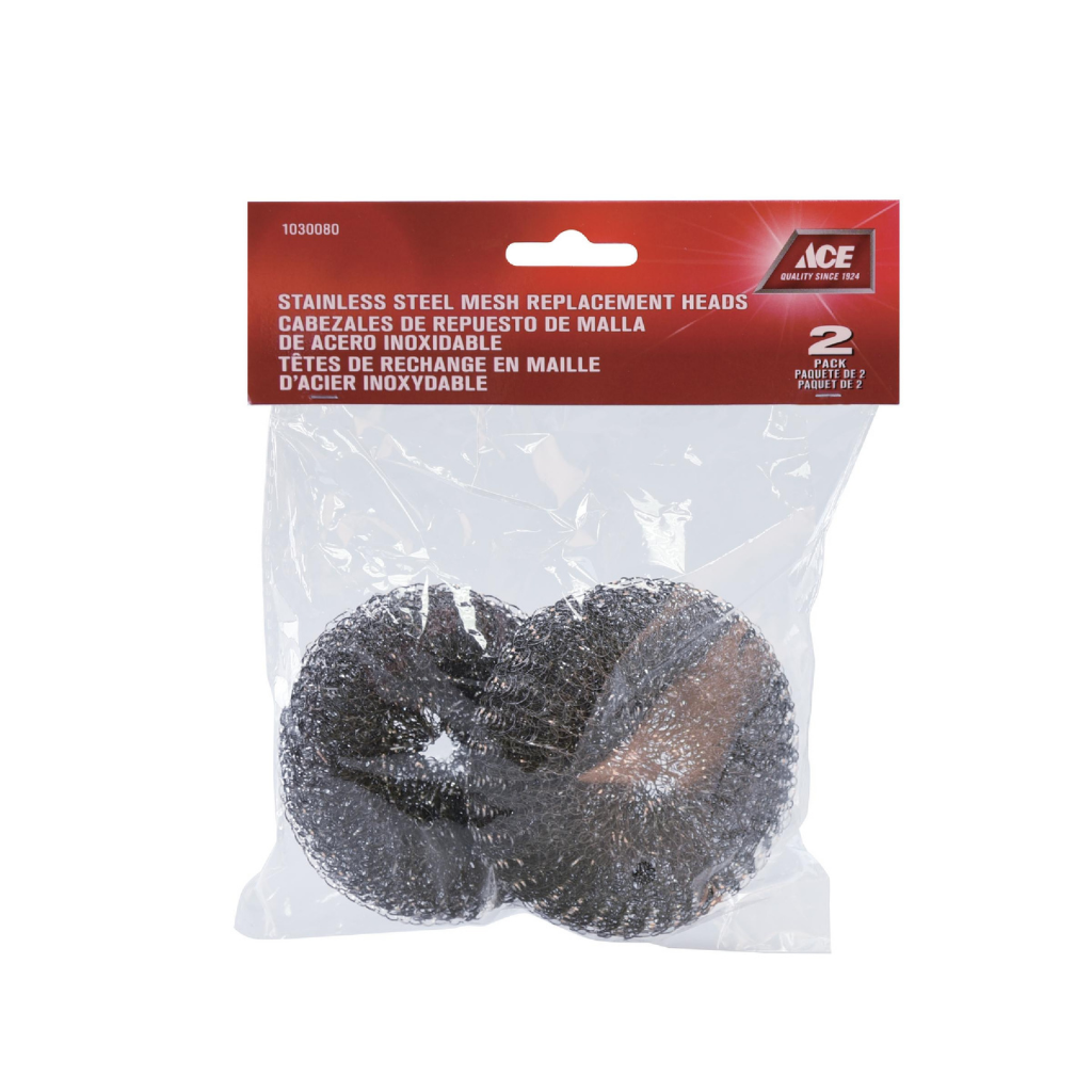 ACE GÓI 2 MIẾNG RỬA XOONG NỒI BẰNG CƯỚC THÉP