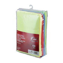 ACE GÓI 24 KHĂN LAU ĐA NĂNG VẢI MICROFIBER 30X40CM