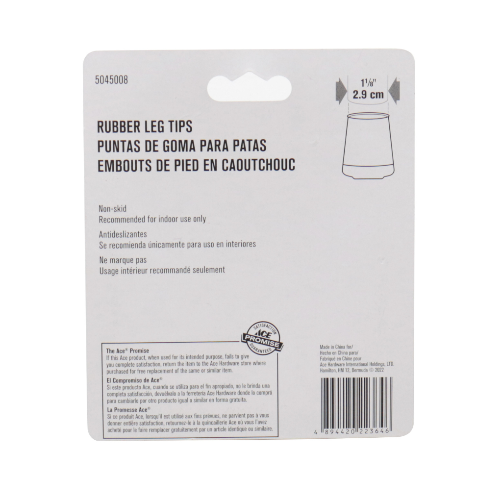 GÓI 4 MIẾNG ĐỆM LÓT CHÂN ĐỒ NỘI THẤT 2.85CM ACE