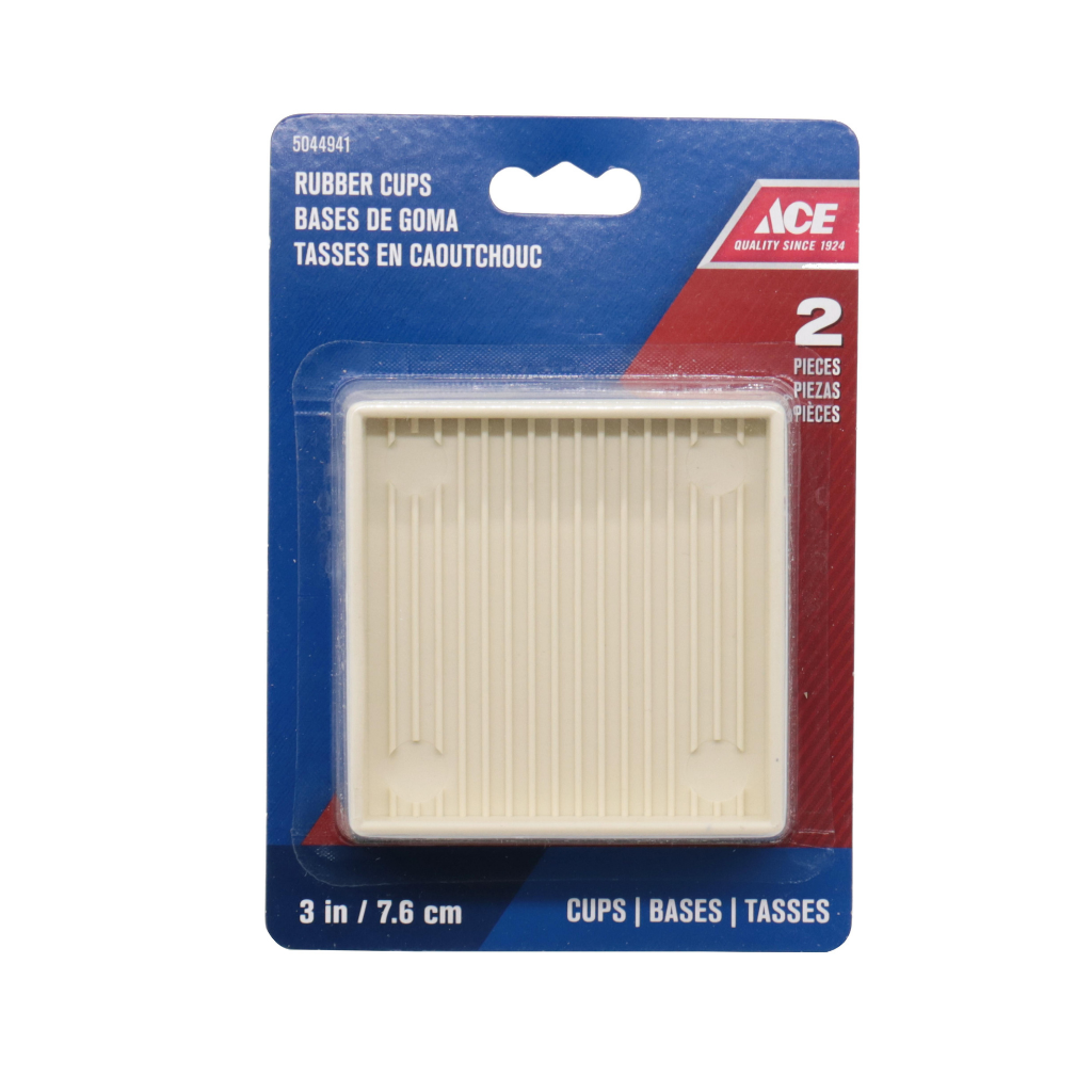 ACE GÓI 2 MIẾNG LÓT BÁNH XE BẰNG CAO SU 76MM
