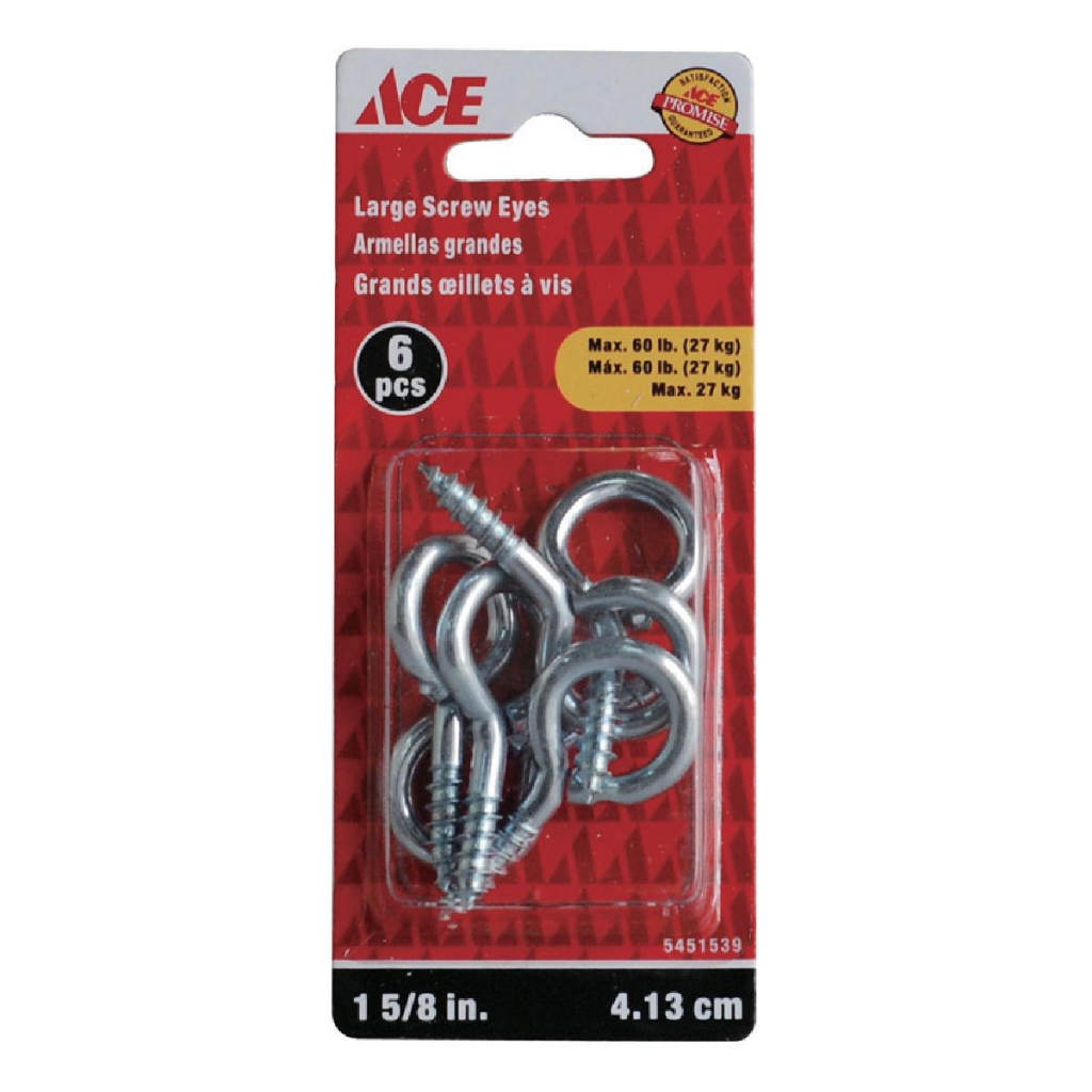 ACE GÓI 6 VÍT TRÒN 4.13CM BẰNG THÉP