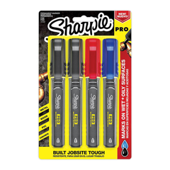 HỘP 4 BÚT ĐÁNH DẤU MÀU KHÔNG PHAI SHARPIE
