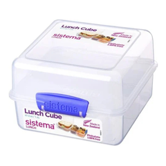 HỘP ĐỒ ĂN HÌNH KHỐI CHIA NGĂN 1.4L SISTEMA