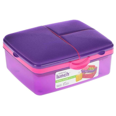 HỘP ĐỰNG THỰC PHẨM NHIỀU NGĂN 1.5L NHỰA SISTEMA