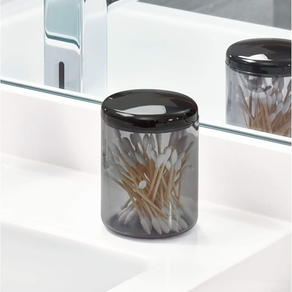 HỘP ĐỰNG ĐỒ CÓ NẮP FINN IDESIGN-ĐEN KHÓI