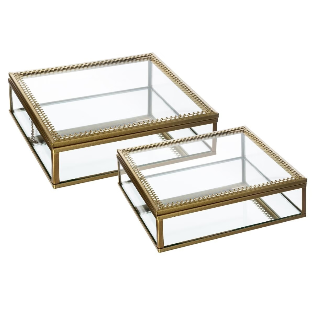 HỘP ĐỰNG PHỤ KIỆN TRANG SỨC BẰNG THỦY TINH 157017