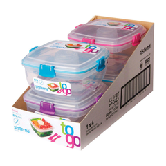 HỘP ĐỰNG THỰC PHẨM SISTEMA 1.1L BẰNG NHỰA