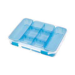 HỘP LƯU TRỮ ĐỒ STERILITE H6 X W27 X D34CM NHỰA