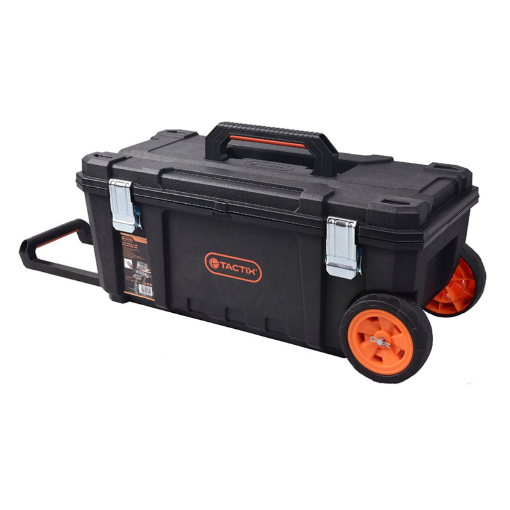 HỘP ĐỰNG ĐỒ NGHỀ NHỰA CÓ CẦN KÉO TACTIX ĐEN 71.2X33.6X30CM - ACE