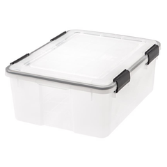 IRIS HỘP ĐỰNG ĐỒ GIA DỤNG CÓ NẮP CHỐT 20X40X50CM