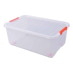 HỘP 35L CÓ BÁNH XE TACTIX 58X37.5X23.5CM NHỰA
