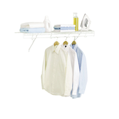 KỆ THÉP RUBBERMAID 1.2X0.3M TRẮNG