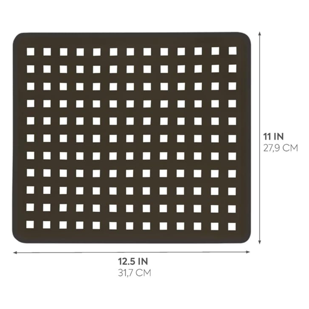 KHAY ĐỂ MIẾNG RỬA CHÉN MÀU ĐEN BẰNG CERAMIC
