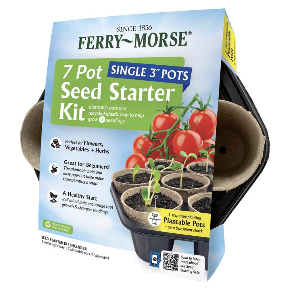 FERRY-MORSE KHAY NHỰA KÈM 7 CHẬU NHỎ GIEO GIỐNG