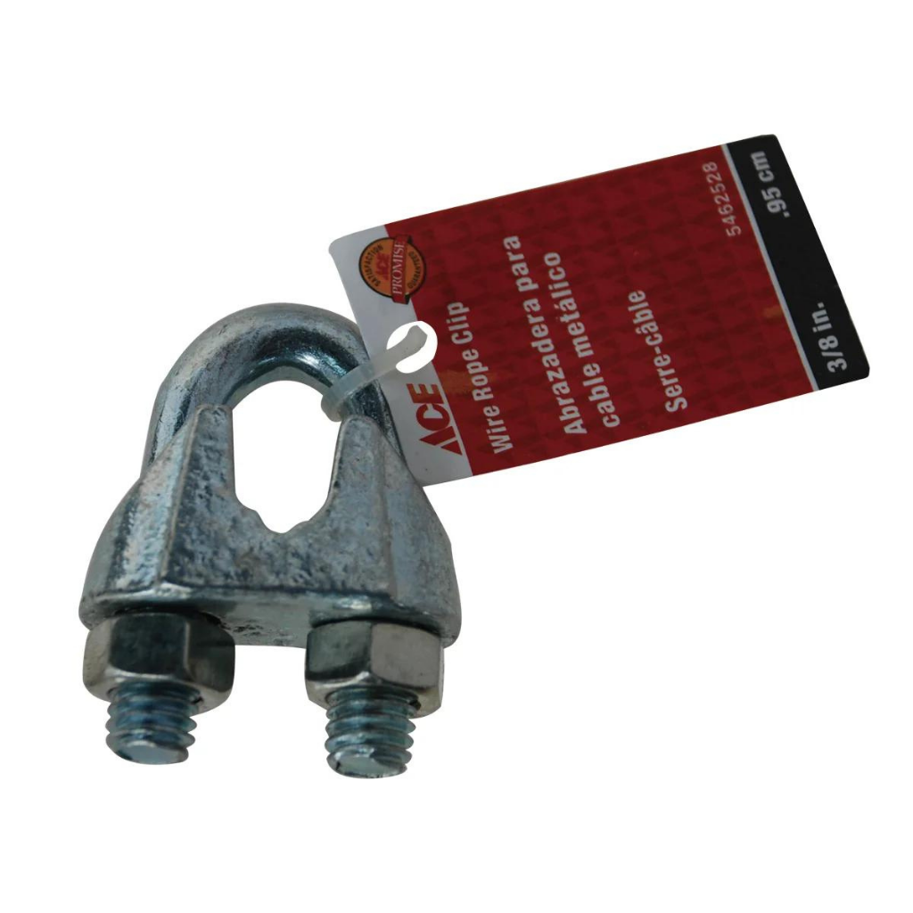 KHÓA CÁP HIỆU ACE MẠ KẼM KÍCH THƯỚC 0.95CM