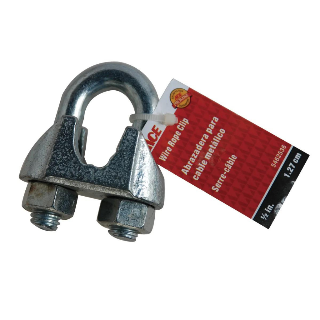 KHÓA CÁP HIỆU ACE MẠ KẼM KÍCH THƯỚC 1.27CM