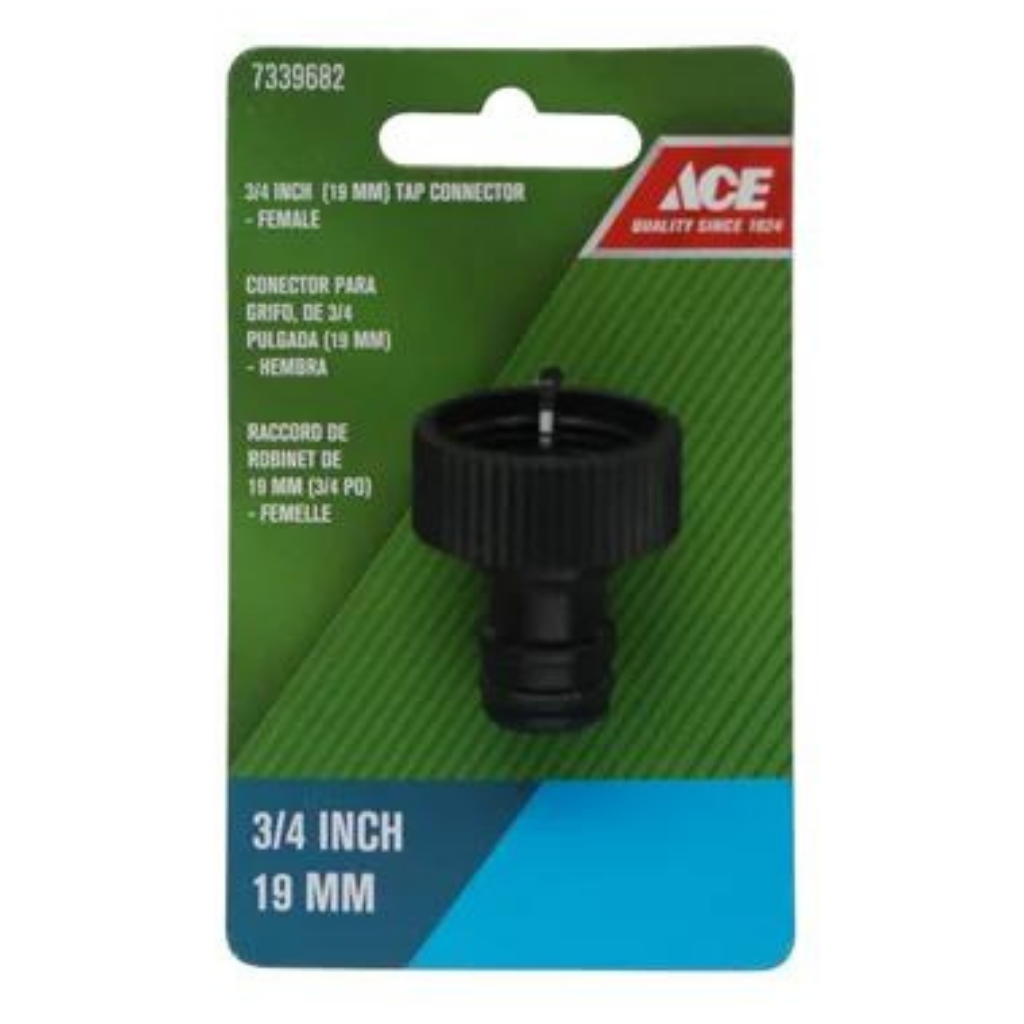 KHỚP NỐI ỐNG NƯỚC 1.9CM BẰNG NHỰA ACE