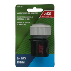 KHỚP NỐI ỐNG NƯỚC ACE 1.9 CM ĐỎ & ĐEN NHỰA