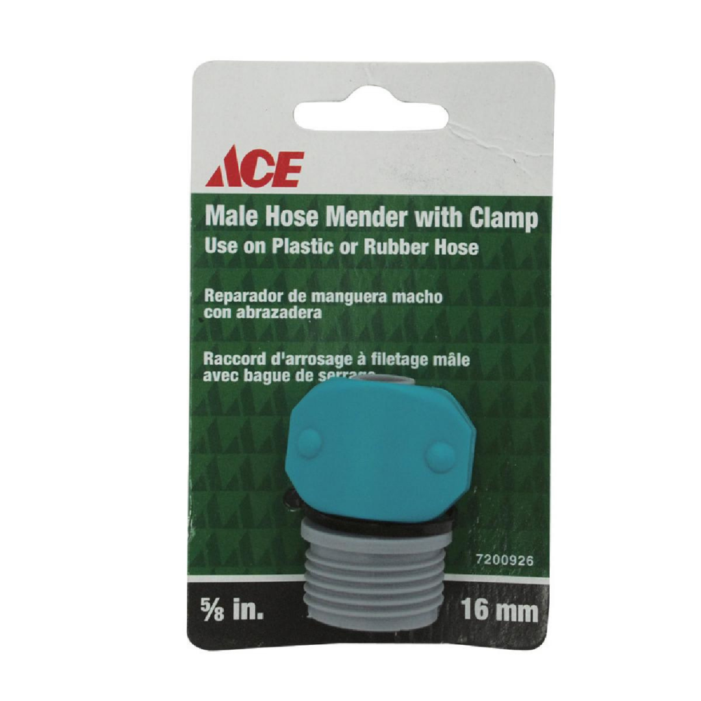 KHỚP NỐI ỐNG REN NGOÀI CÓ KẸP ACE-XANH ĐEN