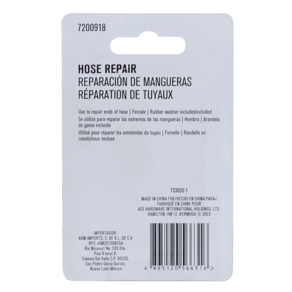 ACE KHỚP NỐI ỐNG REN TRONG CÓ KẸP-XANH ĐEN