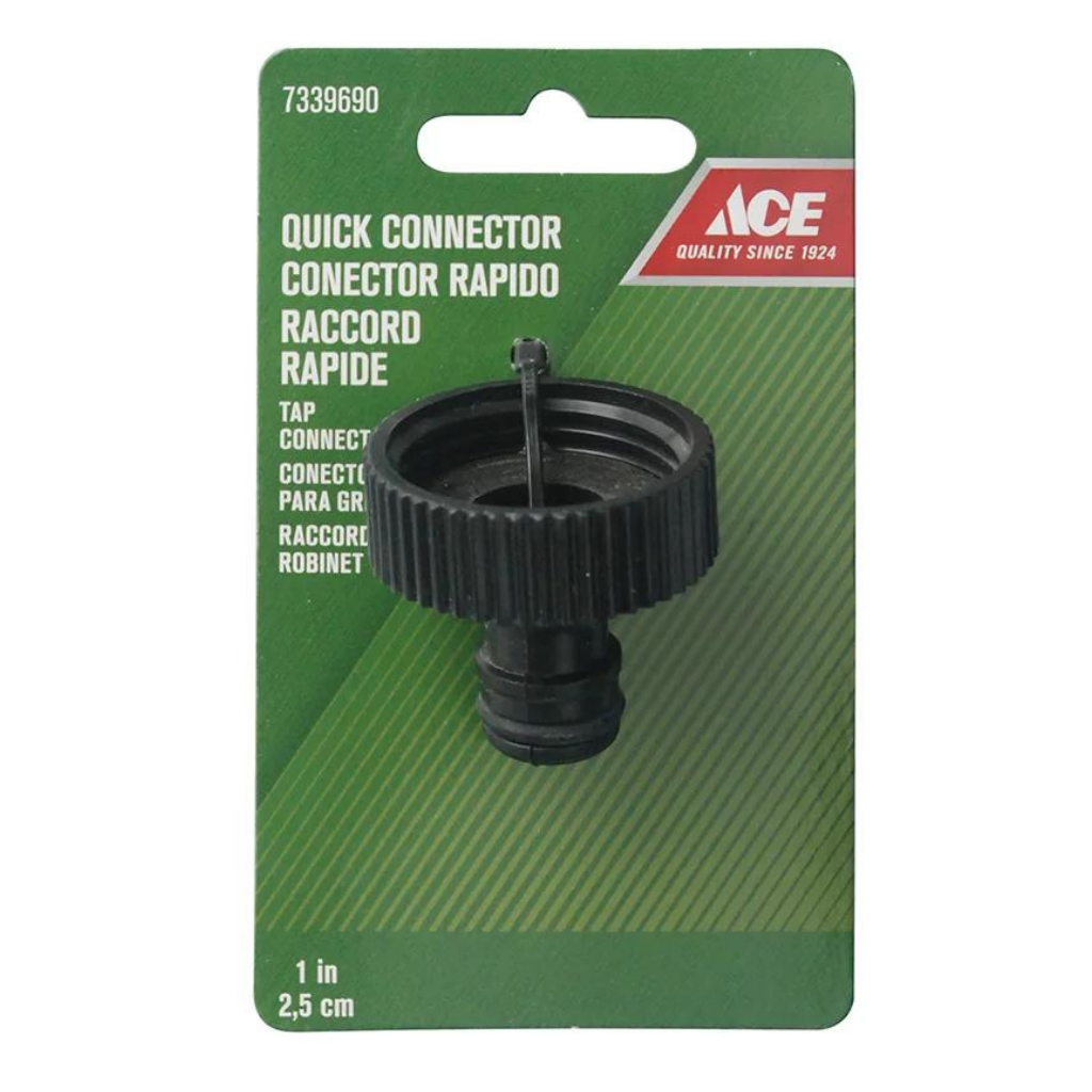 KHỚP NỐI VÒI NƯỚC ACE 2.5CM NHỰA ACE ĐỎ&ĐEN