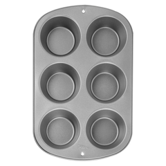 KHUÔN NƯỚNG 6 BÁNH XỐP WILTON 33X22CM BẰNG THÉP