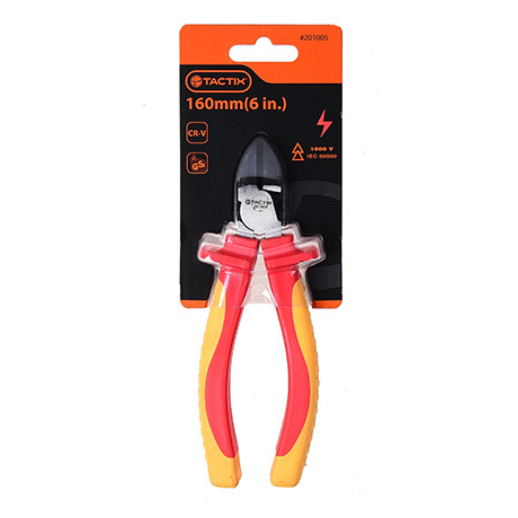 KÌM CẮT CHÉO THÉP CÁCH NHIỆT TACTIX VÀNG CAM 160MM