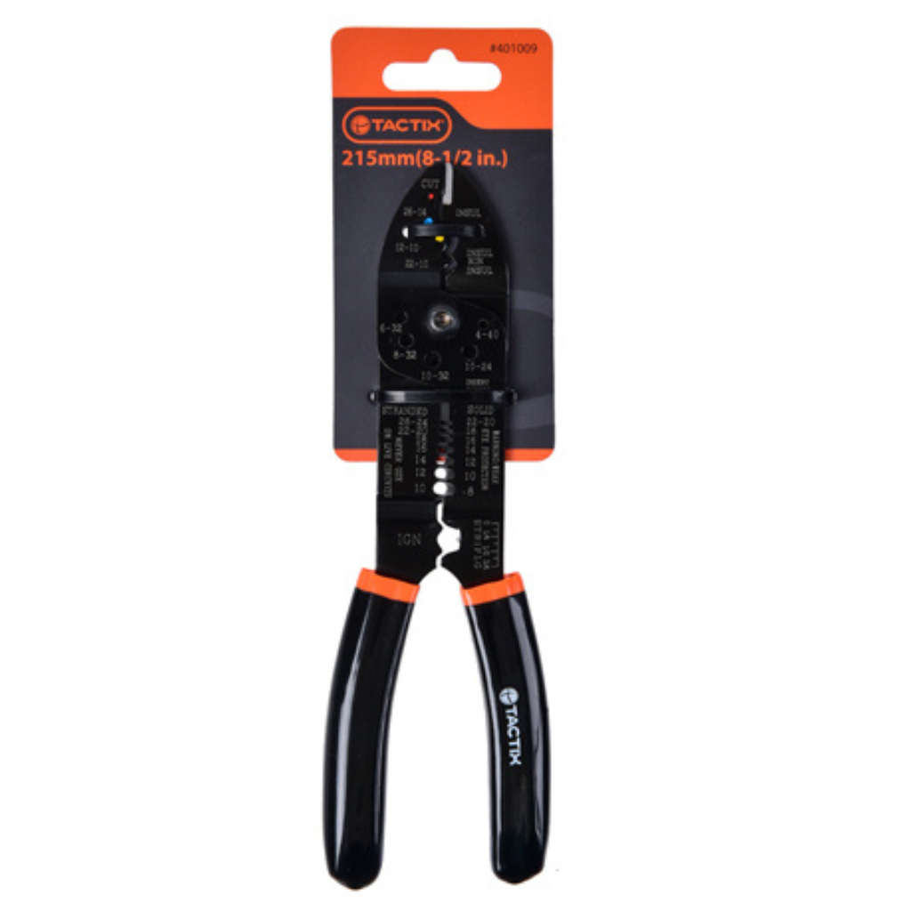 KÌM CẮT DÂY ĐIỆN ĐA NĂNG TACTIX 215MM BẰNG THÉP
