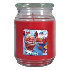 LỌ NẾN THƠM MAINSTAYS HƯƠNG RƯỢU SANGRIA 566G