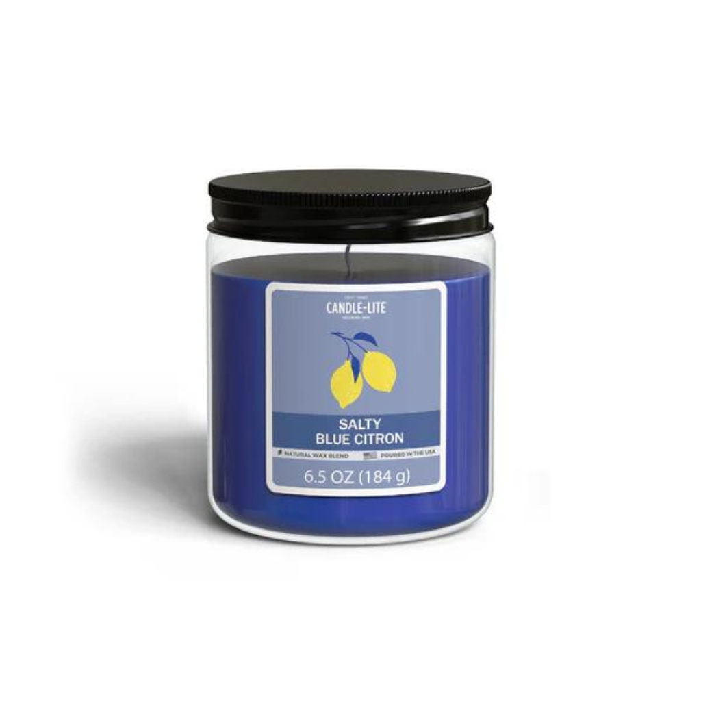 LỌ NẾN THƠM CANDLE-LITE-CAM CHANH MUỐI&XÔ THƠM184G