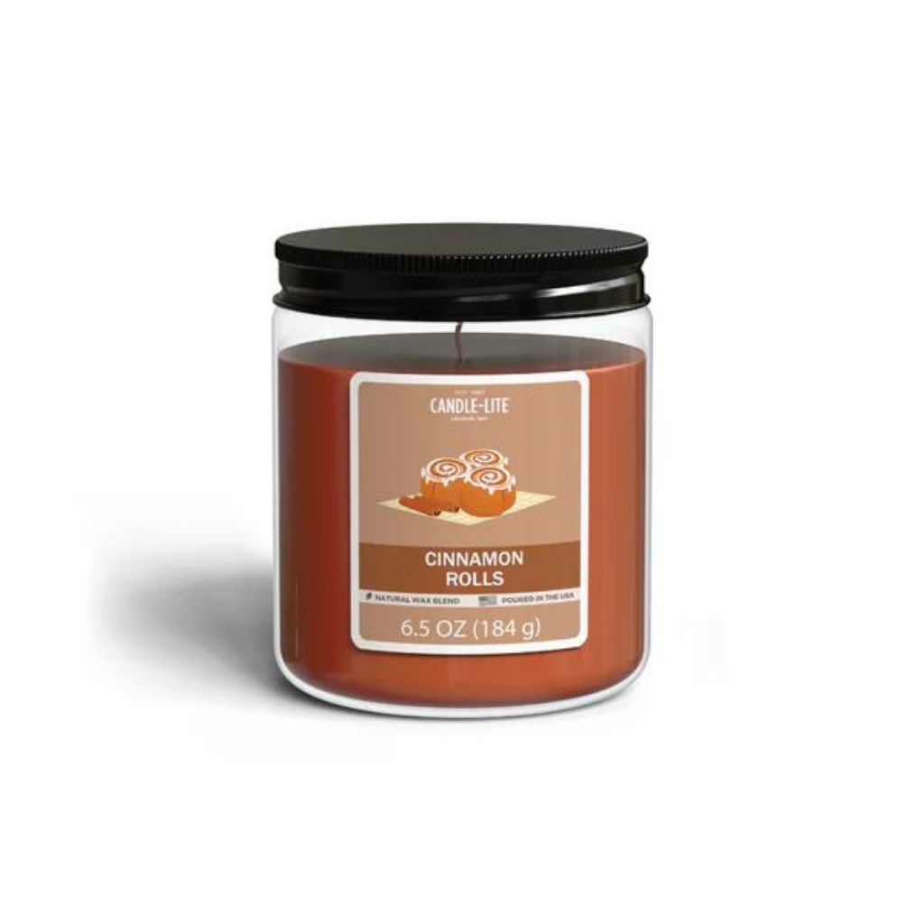 LỌ NẾN THƠM CANDLE-LITE HƯƠNG QUẾ, CACAO&VANI 184G