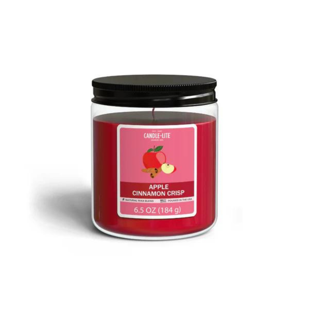 LỌ NẾN THƠM CANDLE-LITE HƯƠNG QUẾ VÀ TÁO 184G