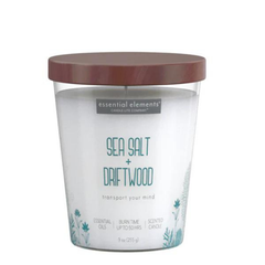 LỌ NẾN THƠM CANDLE-LITE-MUỐI BIỂN VÀ GỖ TRÔI 255G
