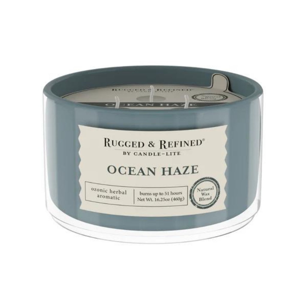 LỌ NẾN THƠM CANDLE-LITE-NƯỚC BIỂN,XÔ THƠM & RÊU SỒI 460G