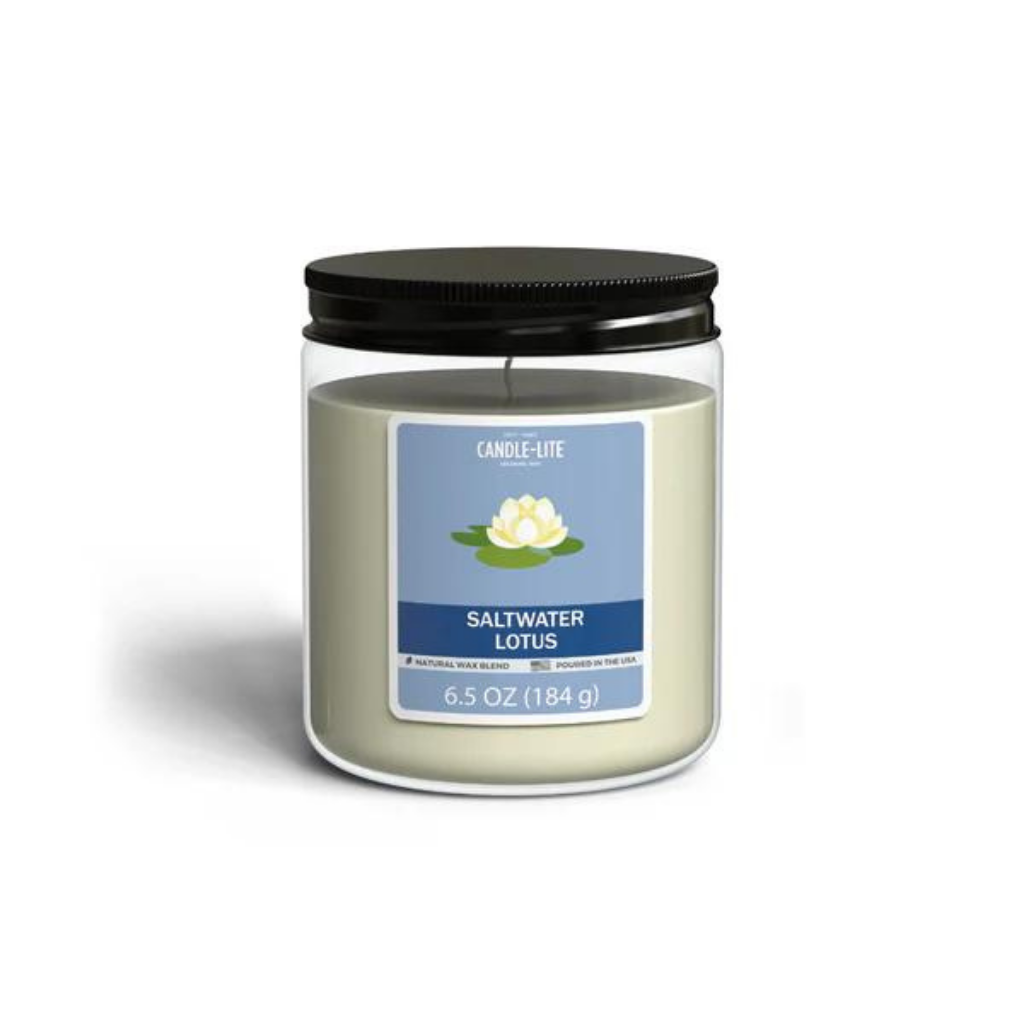 LỌ NẾN THƠM CANDLE-LITE -XÔ THƠM & HOA HUỆ BIỂN 184G