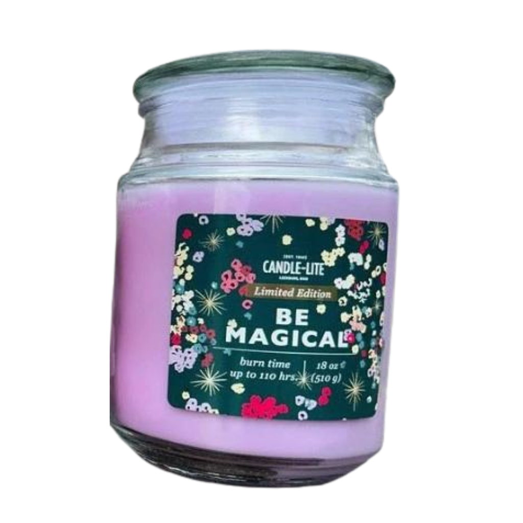 LỌ NẾN THƠM VALENTINES NẮP MẠ VÀNG 510G BE MAGICAL