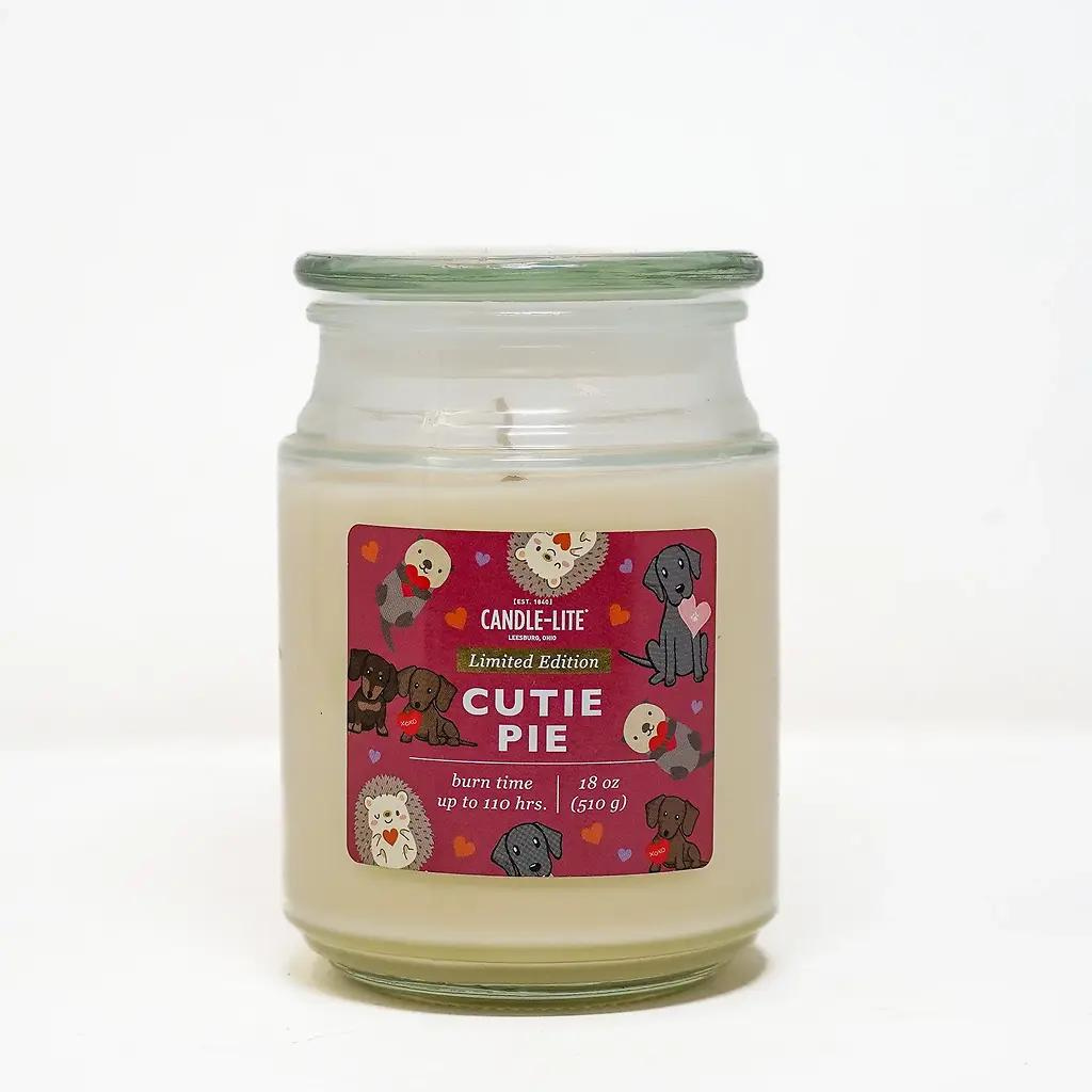 LỌ NẾN THƠM VALENTINES NẮP MẠ VÀNG 510G CUTIE PIE