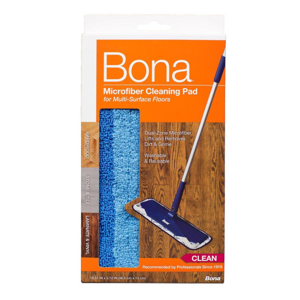 BONA MIẾNG LAU SÀN THAY THẾ SỢI MICOFIBER 38X10CM