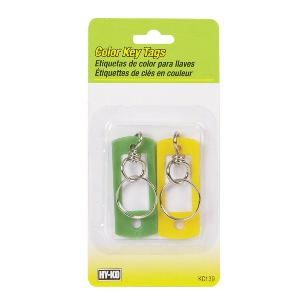 GÓI 2 THẺ NHỰA KÈM KHOEN TRÒN MÓC KHÓA HY-KO