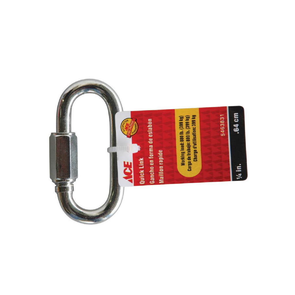 MÓC KHÓA REN CÀI BẰNG THÉP MẠ KẼM 57MM ACE