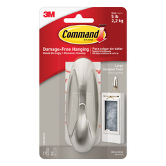 MÓC DÁN TƯỜNG SẮT MẠ NIKEN 2,2KG COMMAND 7.9CM