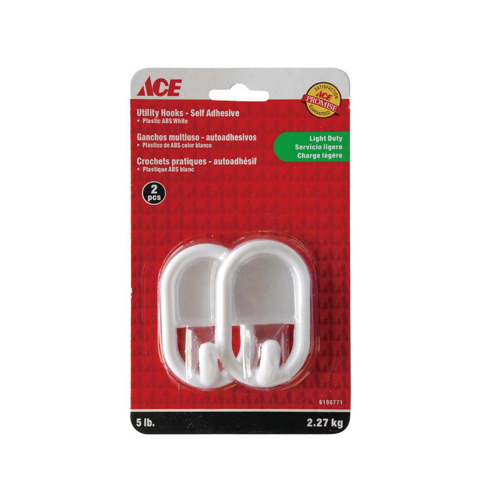 ACE MÓC TREO ĐỒ BẰNG NHỰA TẢI TRỌNG 2.7KG