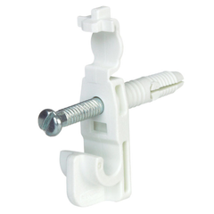 MÓC TREO KỆ LẮP ĐẶT NHANH NHỰA RUBBERMAID TRẮNG