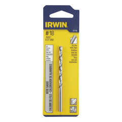 MŨI KHOAN THÉP HIỆU IRWIN #18 DÀI 8.3CM