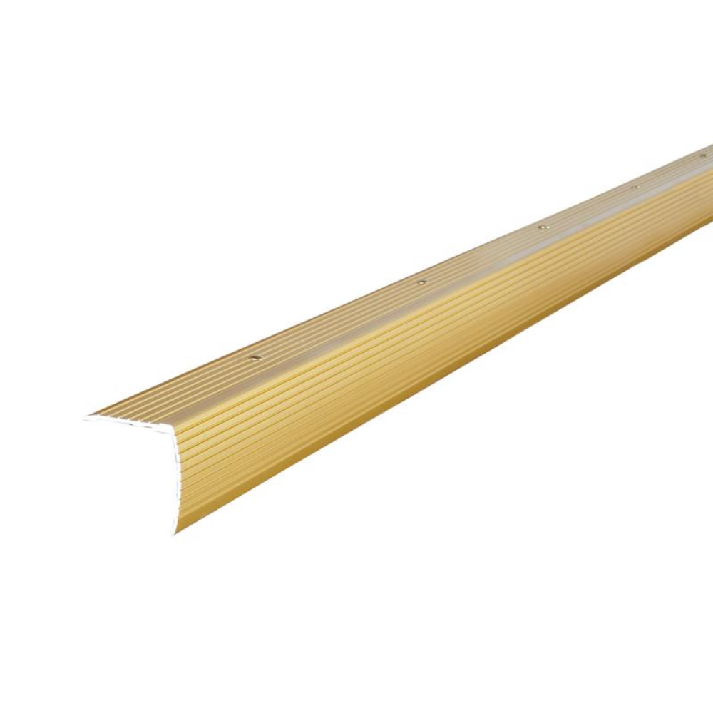 NẸP CẦU THANG NHÔM M-D MÀU ĐỒNG SATIN 1.8M