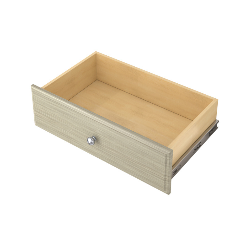 NGĂN KÉO GỖ LAMINATE EASY TRACK 20X36X61CM XÁM