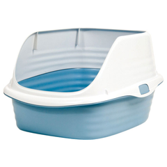 NHÀ VỆ SINH CÓ VÀNH CHO MÈO BẰNG NHỰA ARM N HAMMER