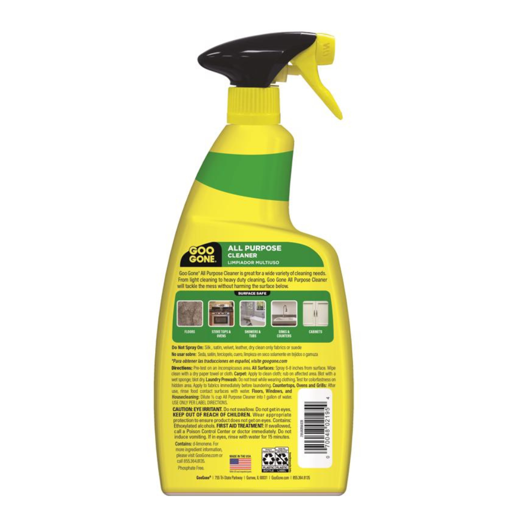GOO GONE XỊT TẨY VẾT BẨN ĐA NĂNG 946ML HƯƠNG CAM